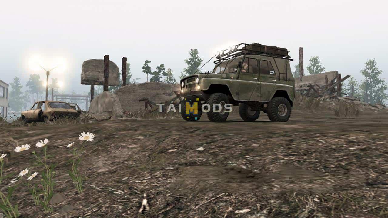 Spintires - Uaz-469 V3 (V03.03.16) Spintires - Uaz-469 V3 (V03.03.16)