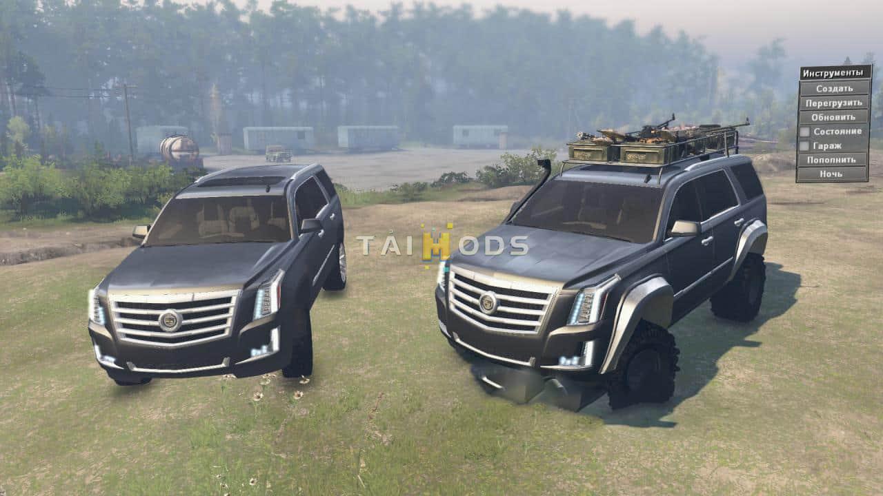 Spintires - Cadillac Escalade 2016 V1 (V03.03.16) Spintires - Cadillac Escalade 2016 V1 (V03.03.16)
