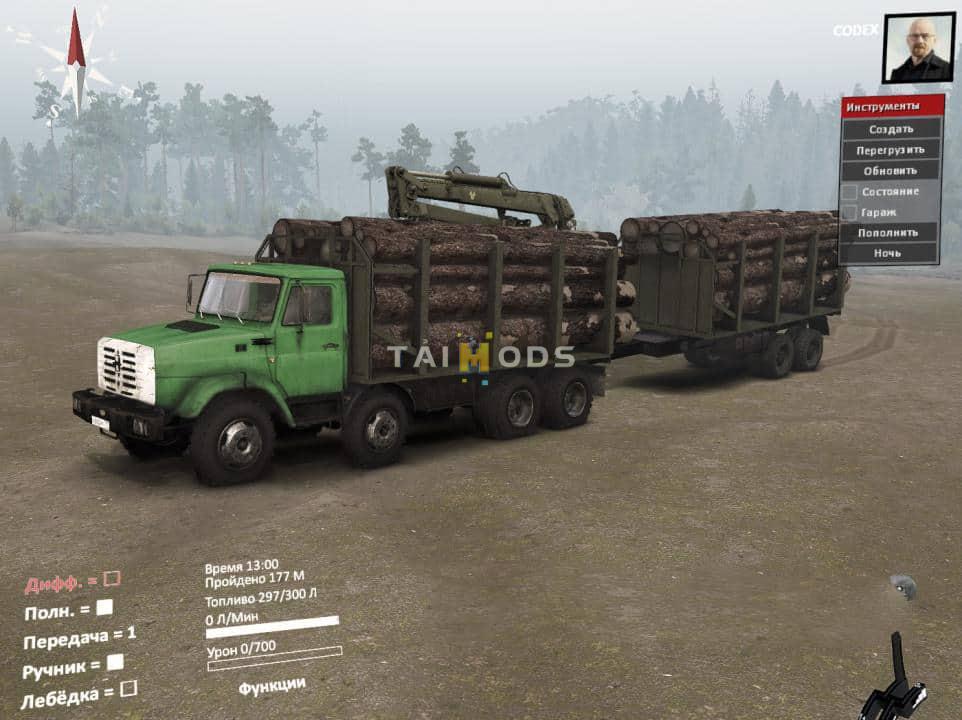 Spintires - Zil X4334 8x8 Truck (V03.03.16) Spintires - Zil X4334 8x8 Truck (V03.03.16)