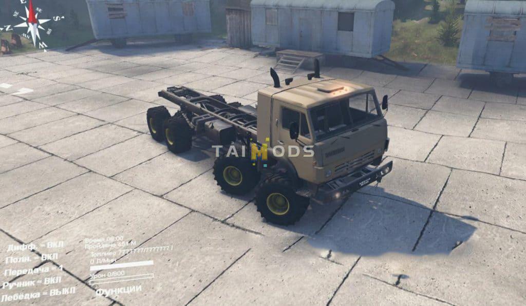 Spintires - Kamaz 63501-996 Mustang Truck V1.0 (V03.03.16) Spintires - Kamaz 63501-996 Mustang Truck V1.0 (V03.03.16)