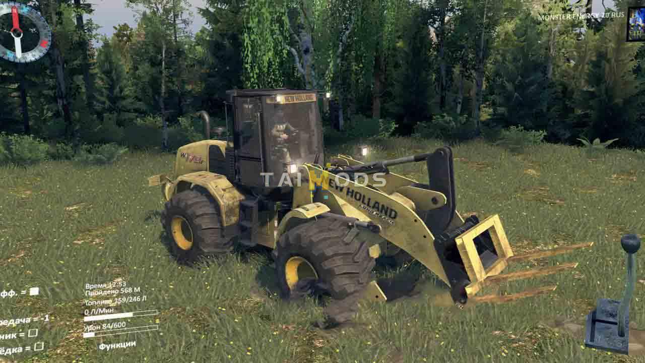 Spintires - New Holland W170C Industrial V1.0 (V03.03.16) Spintires - New Holland W170C Industrial V1.0 (V03.03.16)
