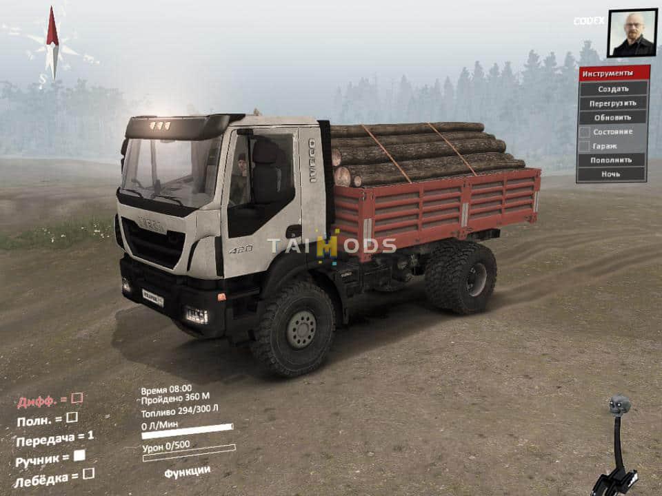 Spintires - Iveco Trakker 4x4 Truck (V03.03.16) Spintires - Iveco Trakker 4x4 Truck (V03.03.16)
