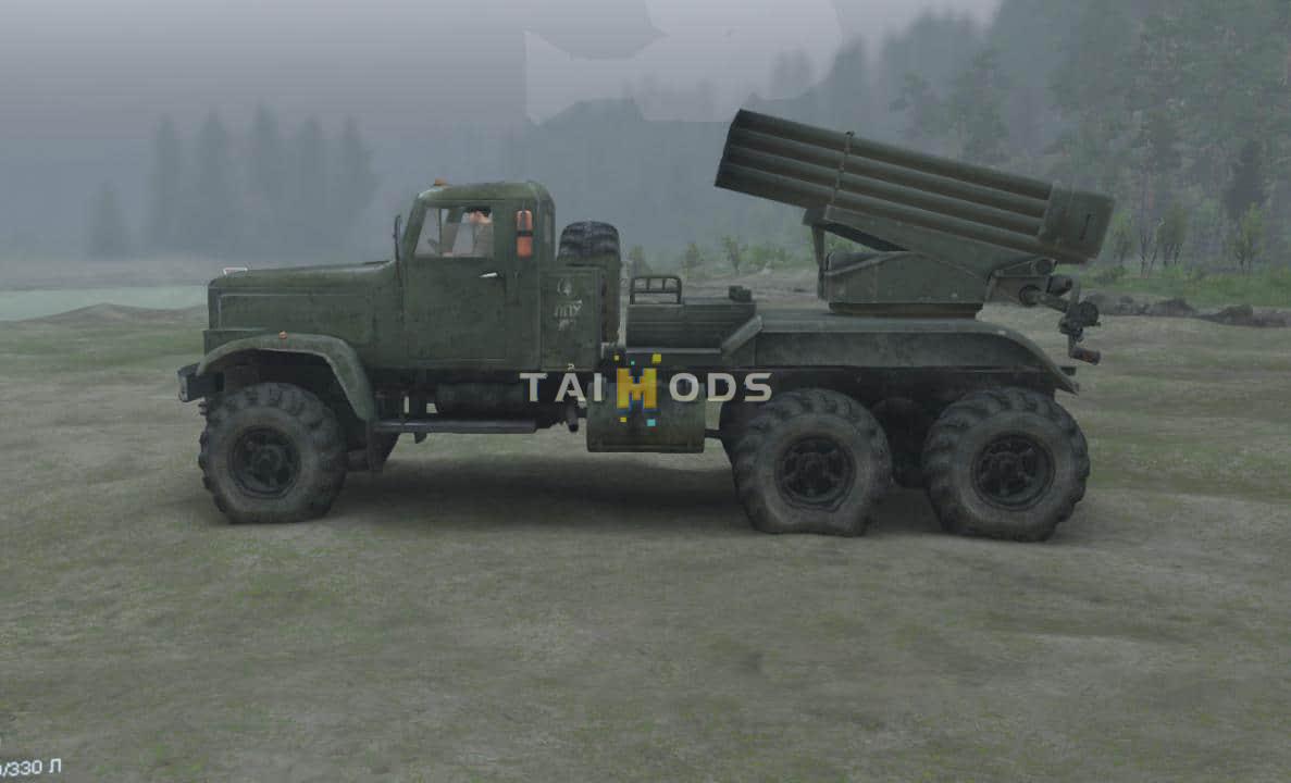 Spintires - BM-21 Grad Truck V1 (V03.03.16) Spintires - BM-21 Grad Truck V1 (V03.03.16)