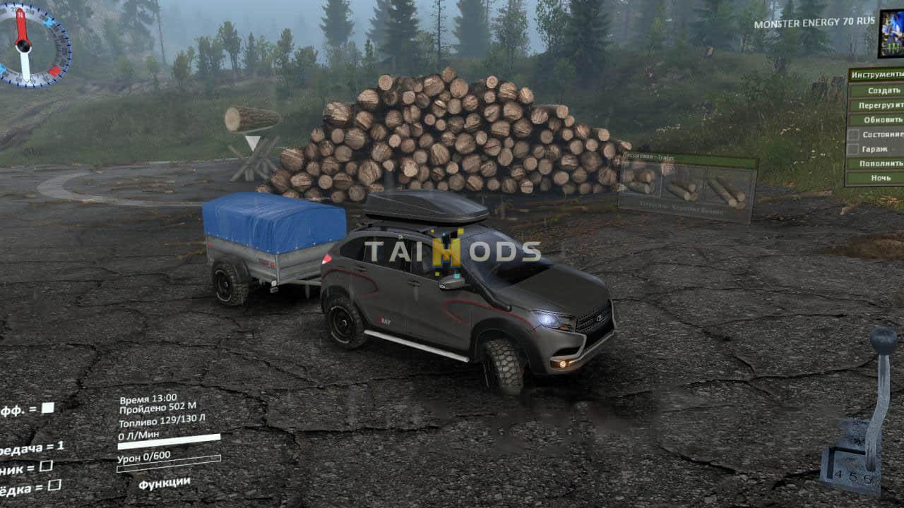 Spintires - Lada X-Ray Mod V1.0 (V03.03.16) Spintires - Lada X-Ray Mod V1.0 (V03.03.16)