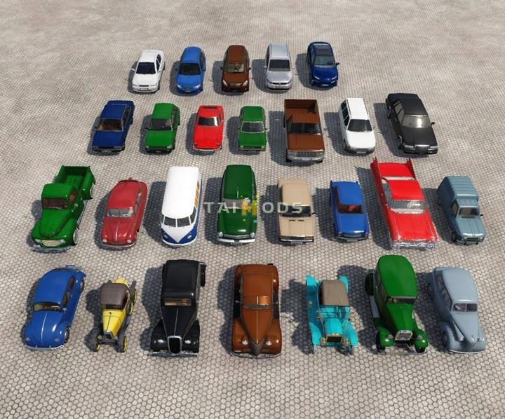 Transport Fever 2 - Asset Car with Colors () Transport Fever 2 - Asset Car with Colors ()