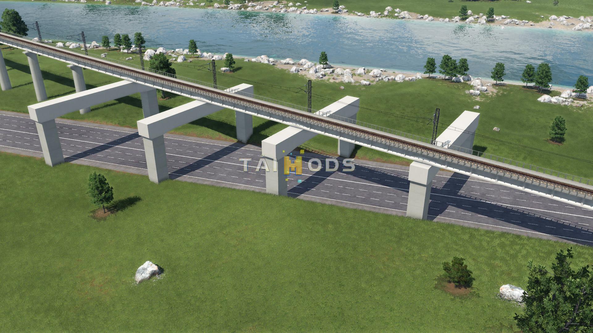 Transport Fever 2 - 160kph T-Beam Bridge of China Railway () Transport Fever 2 - 160kph T-Beam Bridge of China Railway ()
