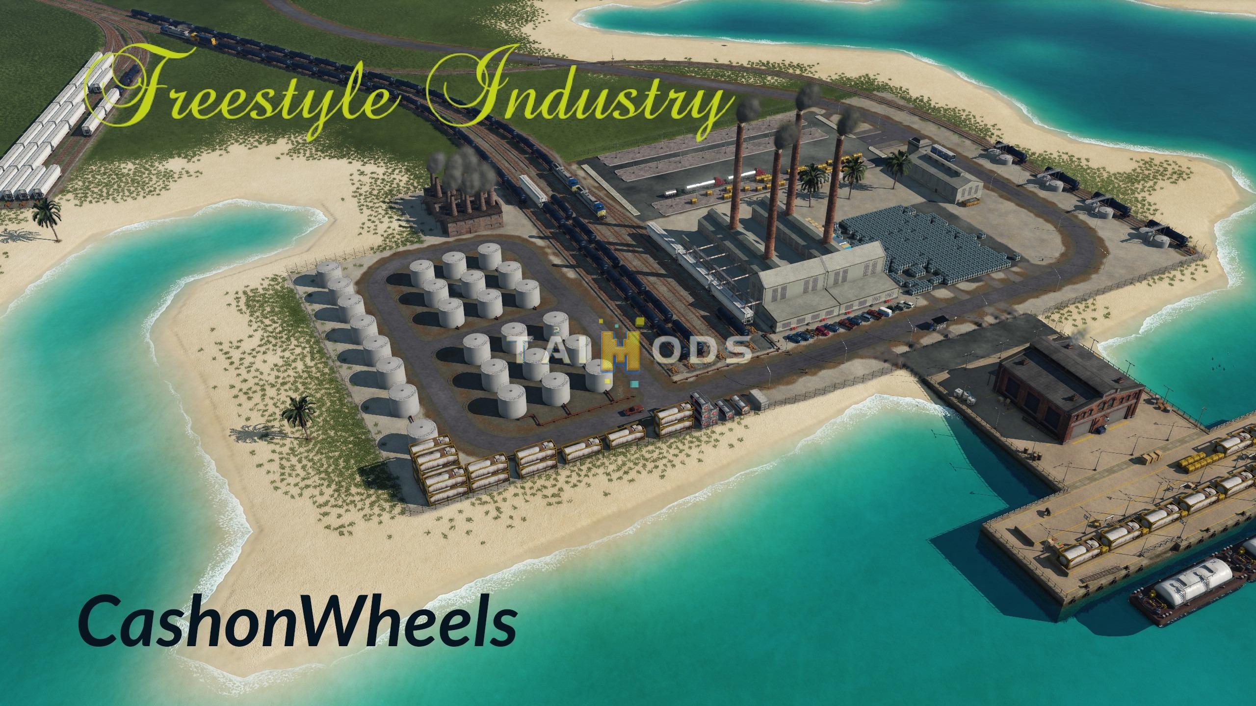 Transport Fever 2 - Freestyle Industries () Transport Fever 2 - Freestyle Industries ()