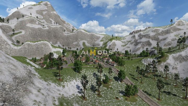 Transport Fever 2 - Hiland River Map () Transport Fever 2 - Hiland River Map ()