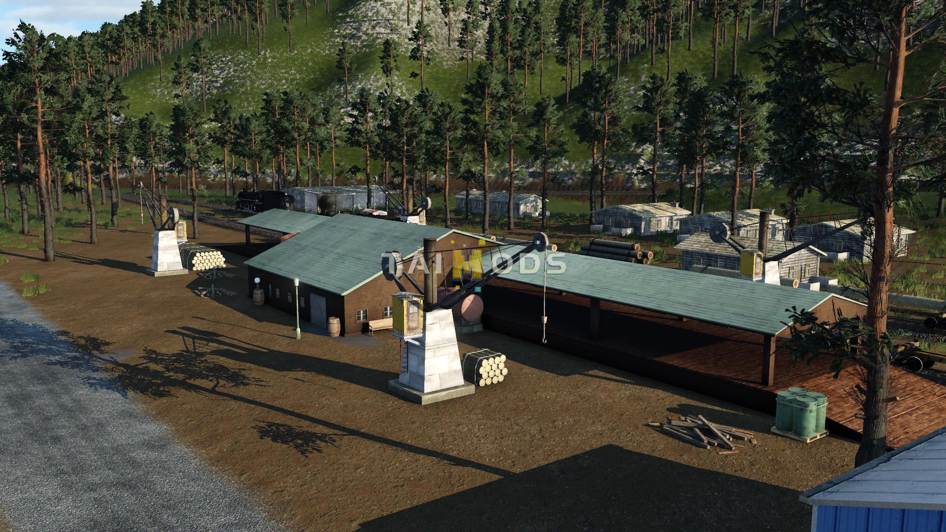 Transport Fever 2 - Countryside Branchline Freight House () Transport Fever 2 - Countryside Branchline Freight House ()