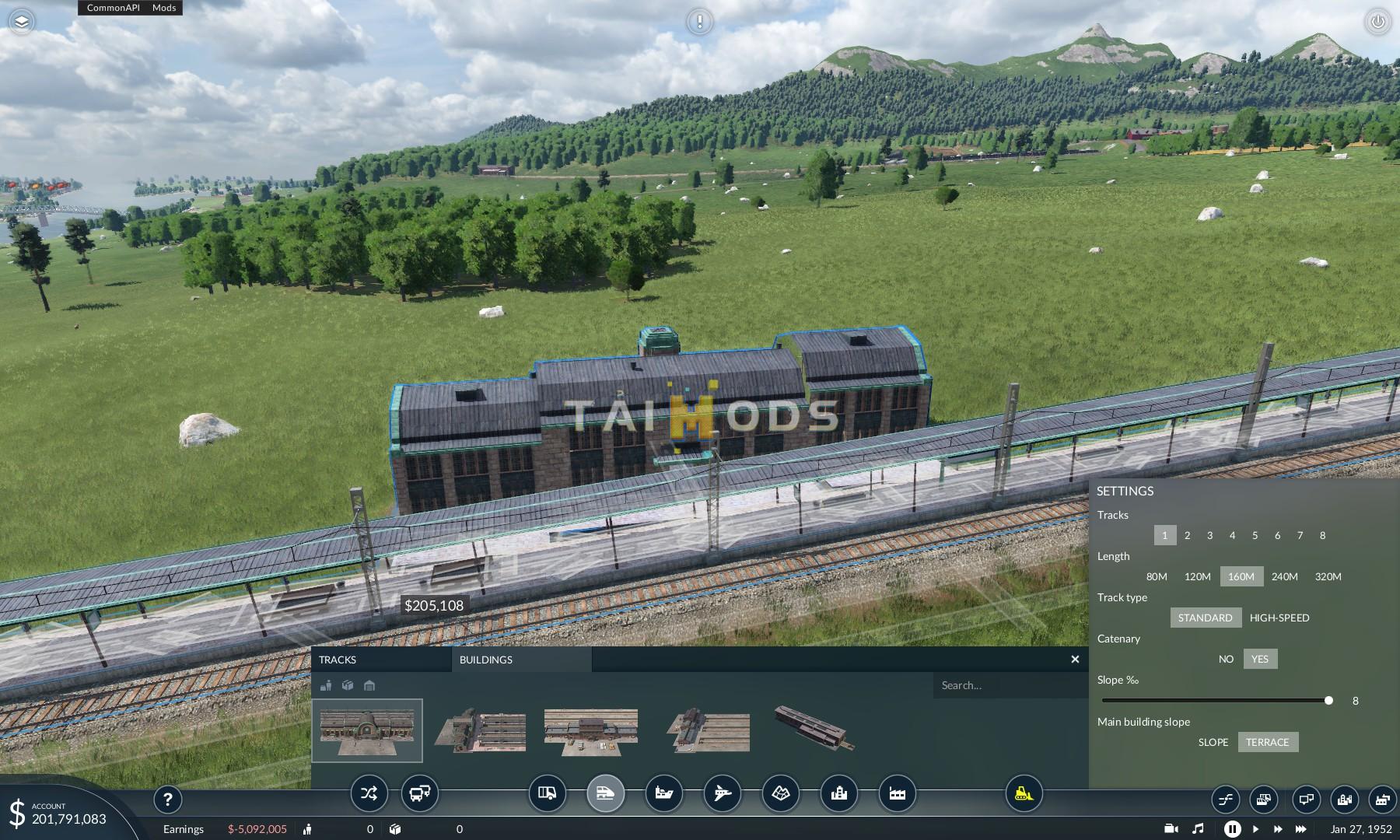 Transport Fever 2 - Sloped Train Station () Transport Fever 2 - Sloped Train Station ()