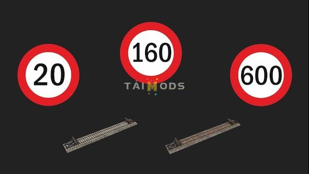 Transport Fever 2 - Speed Limited Tracks + Modules () Transport Fever 2 - Speed Limited Tracks + Modules ()