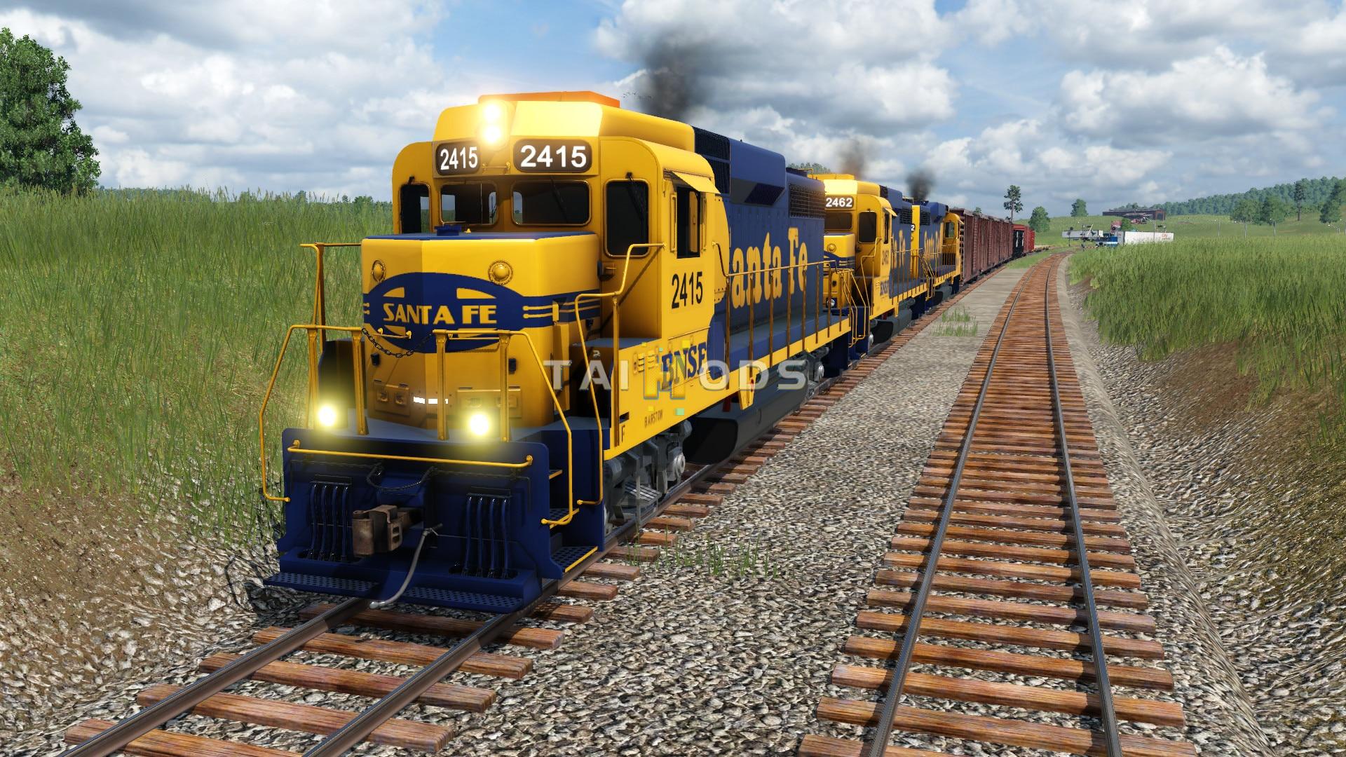 Transport Fever 2 - EMD GP30 ATSF Pack ()