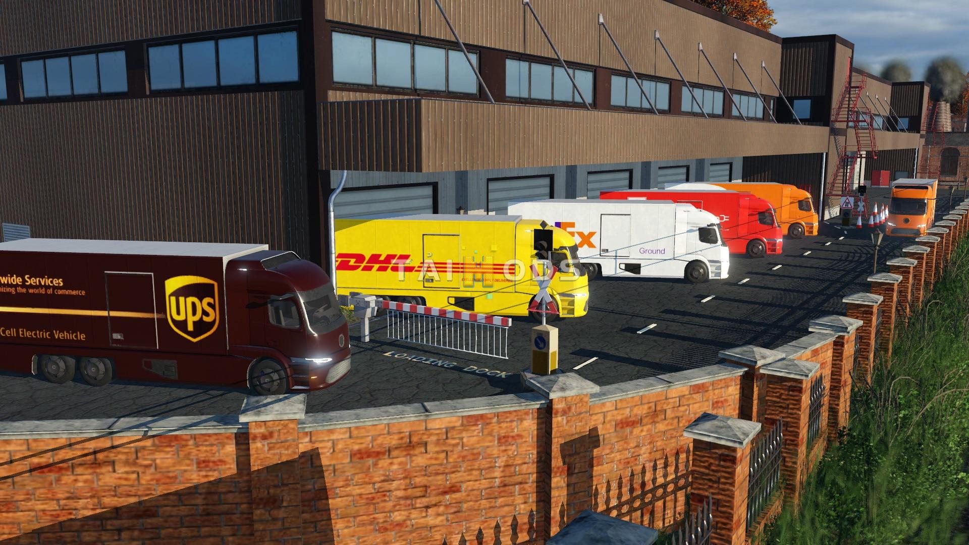 Transport Fever 2 - UK Delivery Trucks () Transport Fever 2 - UK Delivery Trucks ()