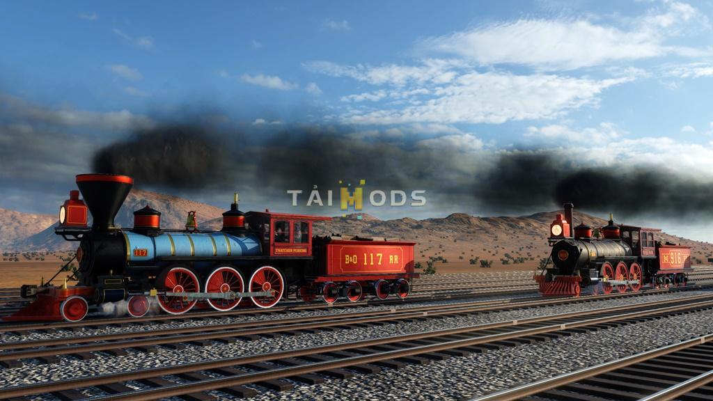 Transport Fever 2 - B&O Thatcher Perkins 4-6-0 Pack () Transport Fever 2 - B&O Thatcher Perkins 4-6-0 Pack ()