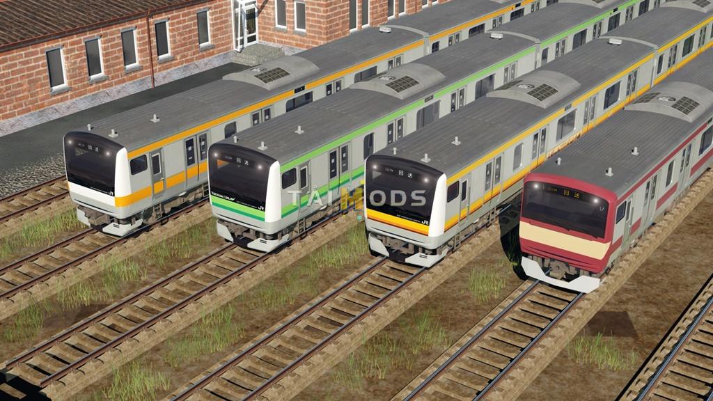 Transport Fever 2 - JP Train – Series E233 V2 – Basic Colors () Transport Fever 2 - JP Train – Series E233 V2 – Basic Colors ()