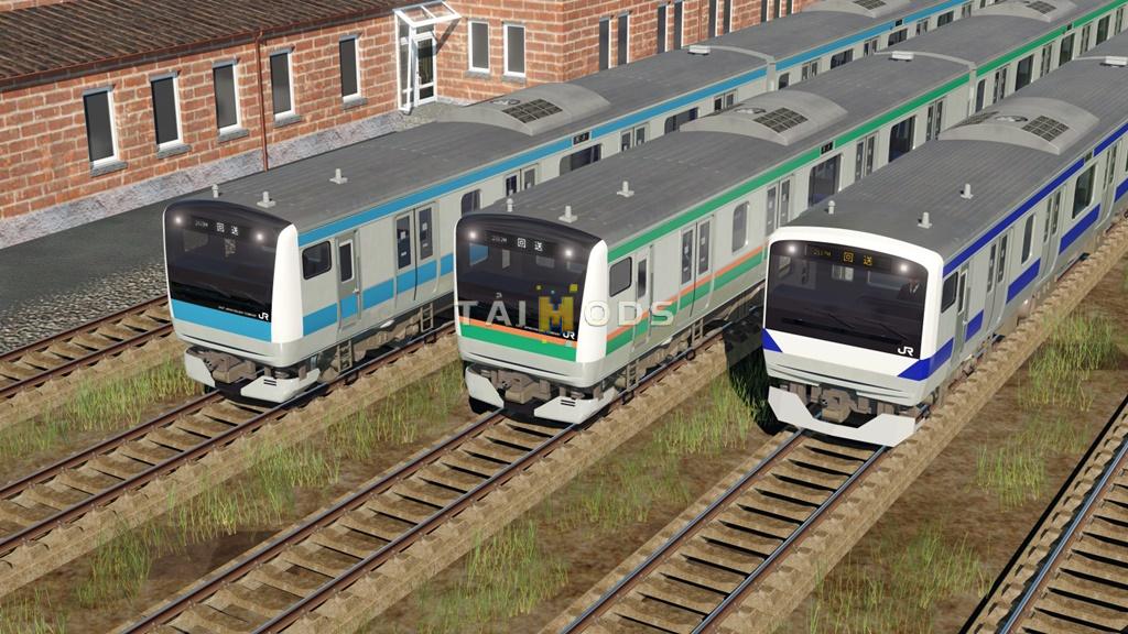 Transport Fever 2 - JP Train – Series E233 V2 – Basic Colors () Transport Fever 2 - JP Train – Series E233 V2 – Basic Colors ()