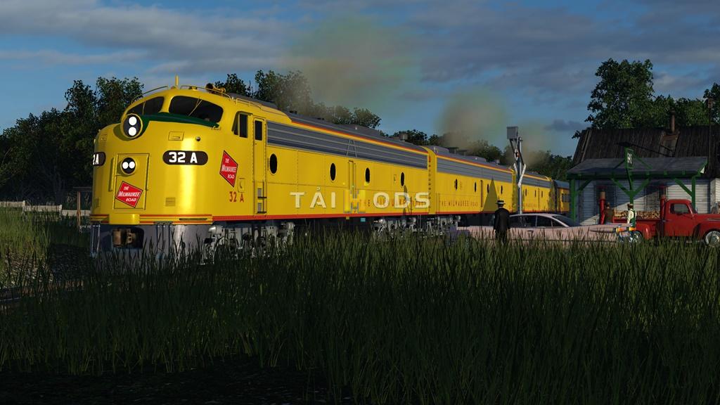 Transport Fever 2 - EMD E8 Milwaukee Road Units () Transport Fever 2 - EMD E8 Milwaukee Road Units ()