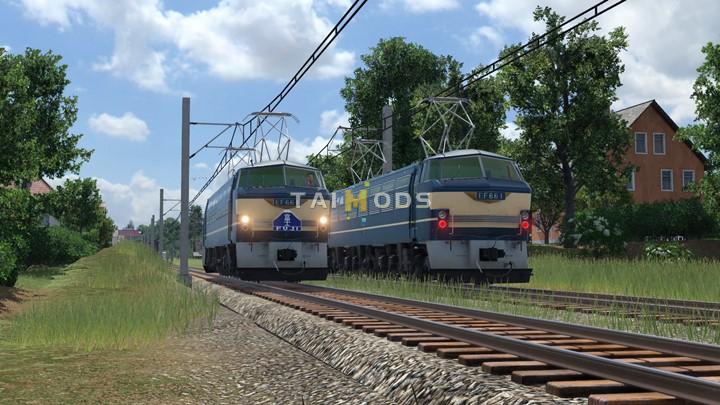 Transport Fever 2 - JNR EF66 Type Electric Locomotive ()
