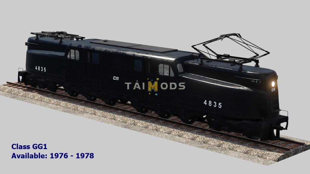 Transport Fever 2 - Class GG1 - Conrail ()