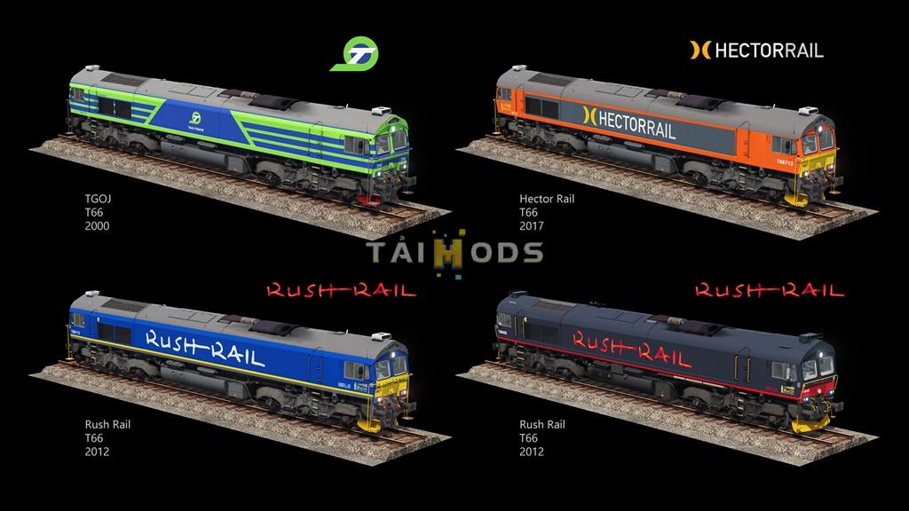 Transport Fever 2 - Swedish Locomotive Class T66 () Transport Fever 2 - Swedish Locomotive Class T66 ()