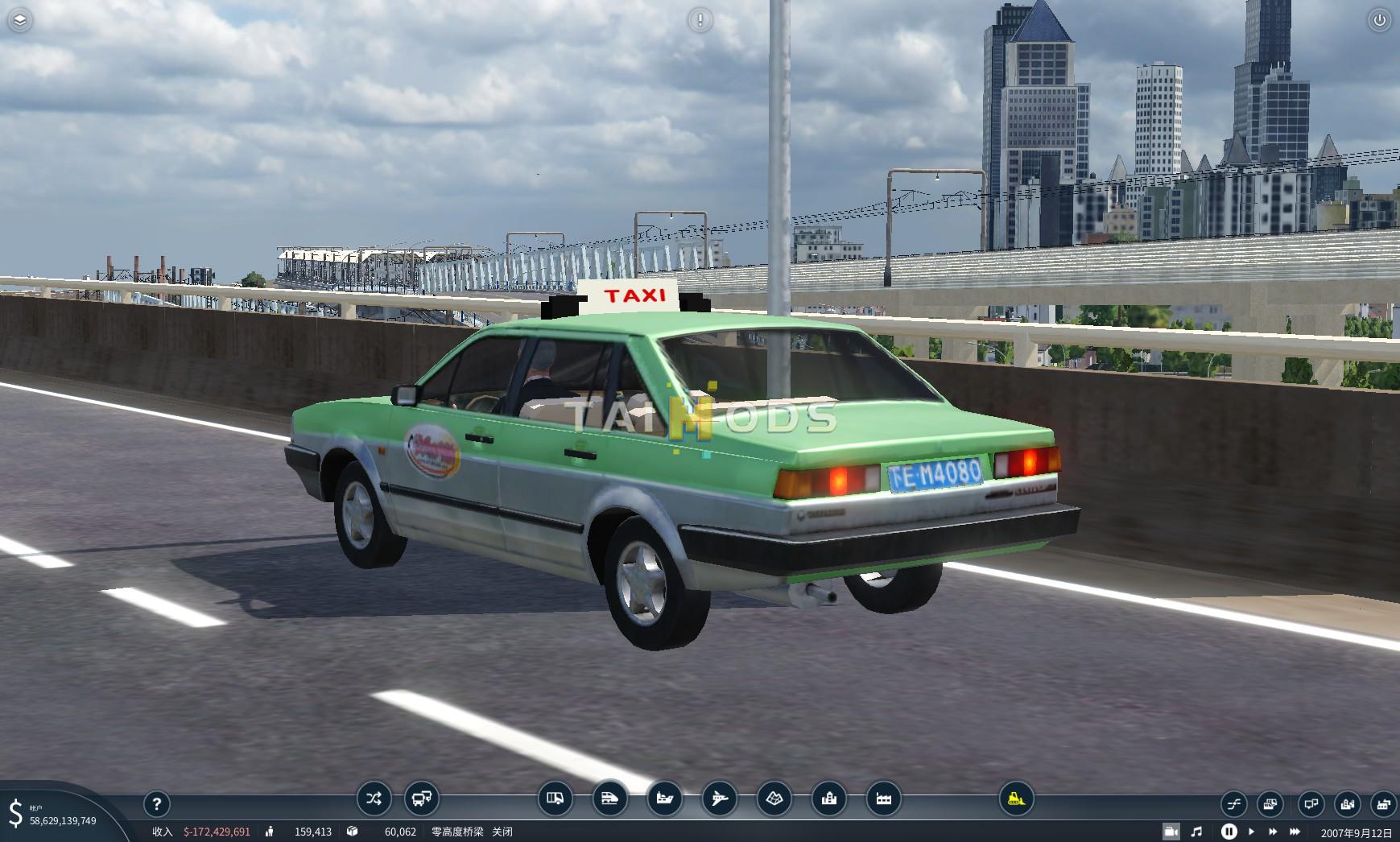 Transport Fever 2 - RTPC+: Shanghai Santana Taxi () Transport Fever 2 - RTPC+: Shanghai Santana Taxi ()