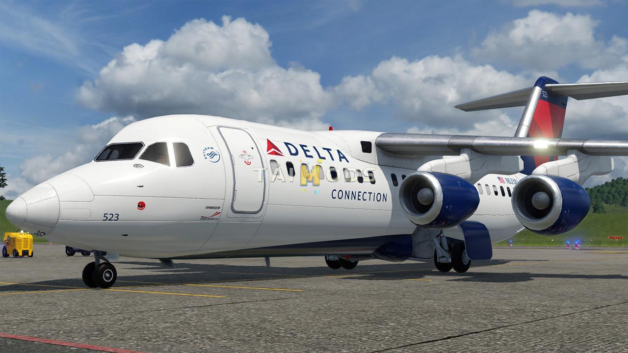 Transport Fever 2 - Delta Connection (Endeavor Air) RJ85 () Transport Fever 2 - Delta Connection (Endeavor Air) RJ85 ()