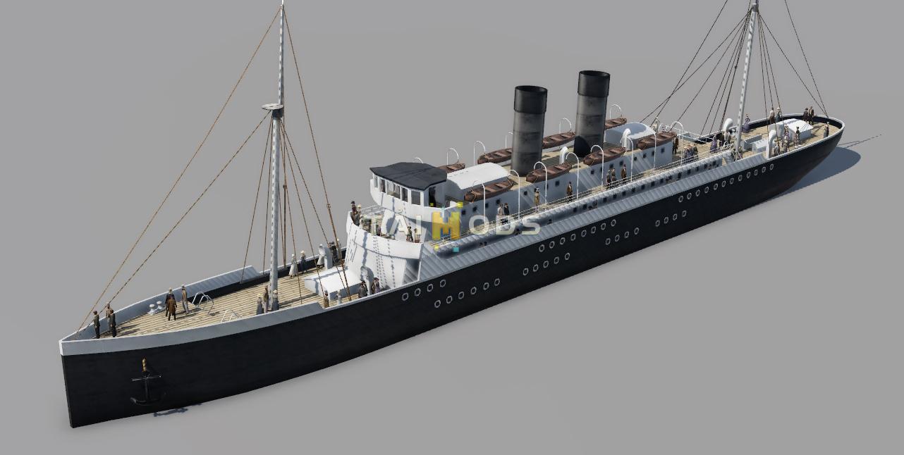 Transport Fever 2 - Steamship Ferry () Transport Fever 2 - Steamship Ferry ()
