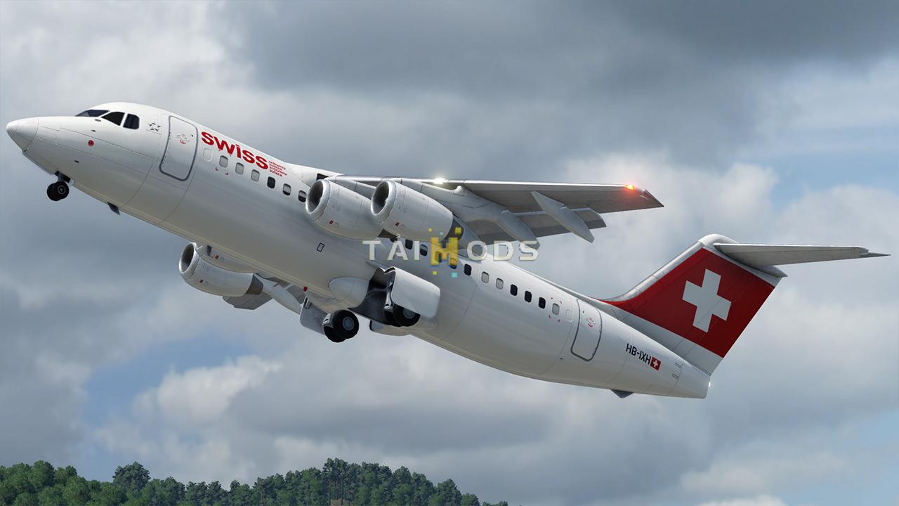 Transport Fever 2 - Bae 146/Avro RJ85 Switzerland Pack ()