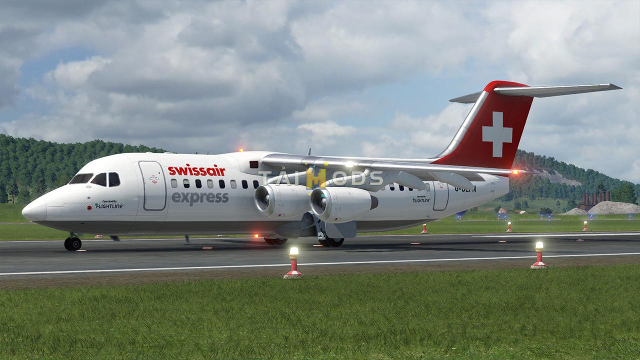 Transport Fever 2 - Bae 146/Avro RJ85 Switzerland Pack () Transport Fever 2 - Bae 146/Avro RJ85 Switzerland Pack ()