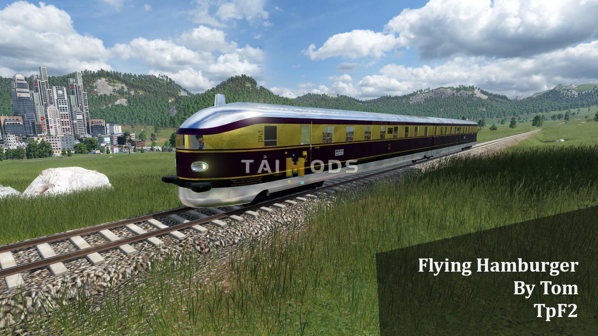 Transport Fever 2 - Flying Hamburger () Transport Fever 2 - Flying Hamburger ()