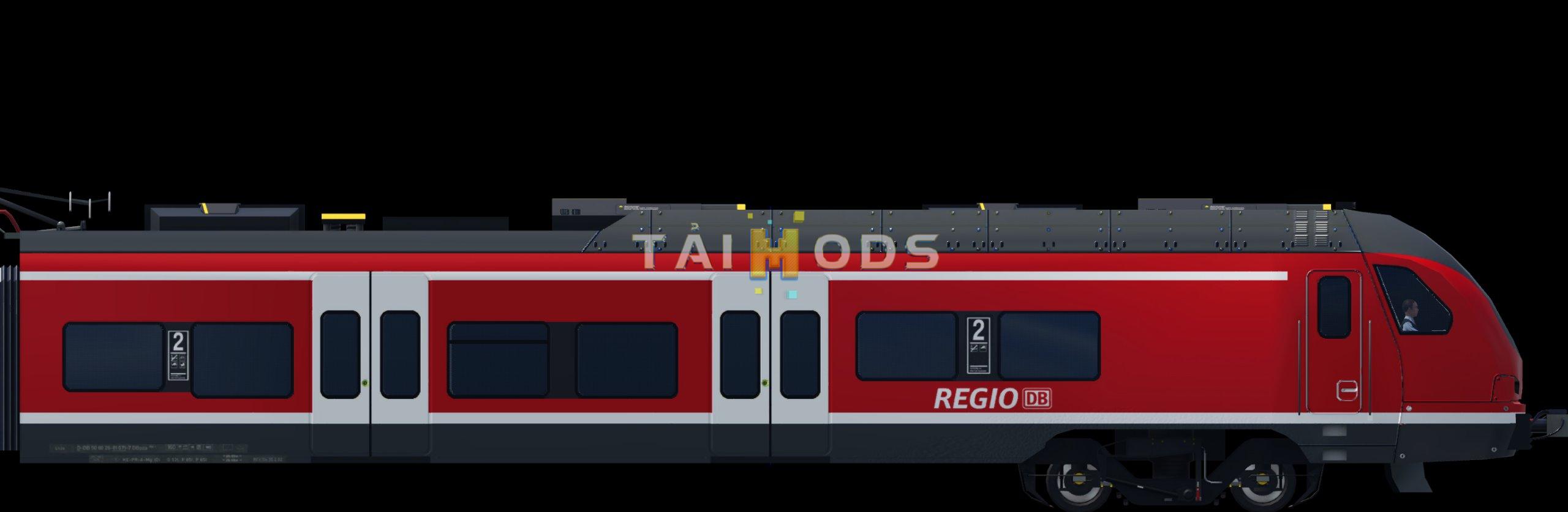 Transport Fever 2 - DB Regio Stadler FLIRT 3 () Transport Fever 2 - DB Regio Stadler FLIRT 3 ()