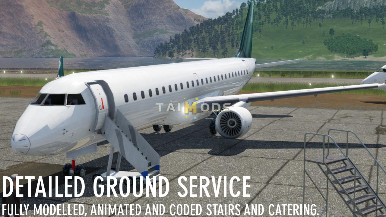 Transport Fever 2 - Embraer E Jet Pack () Transport Fever 2 - Embraer E Jet Pack ()