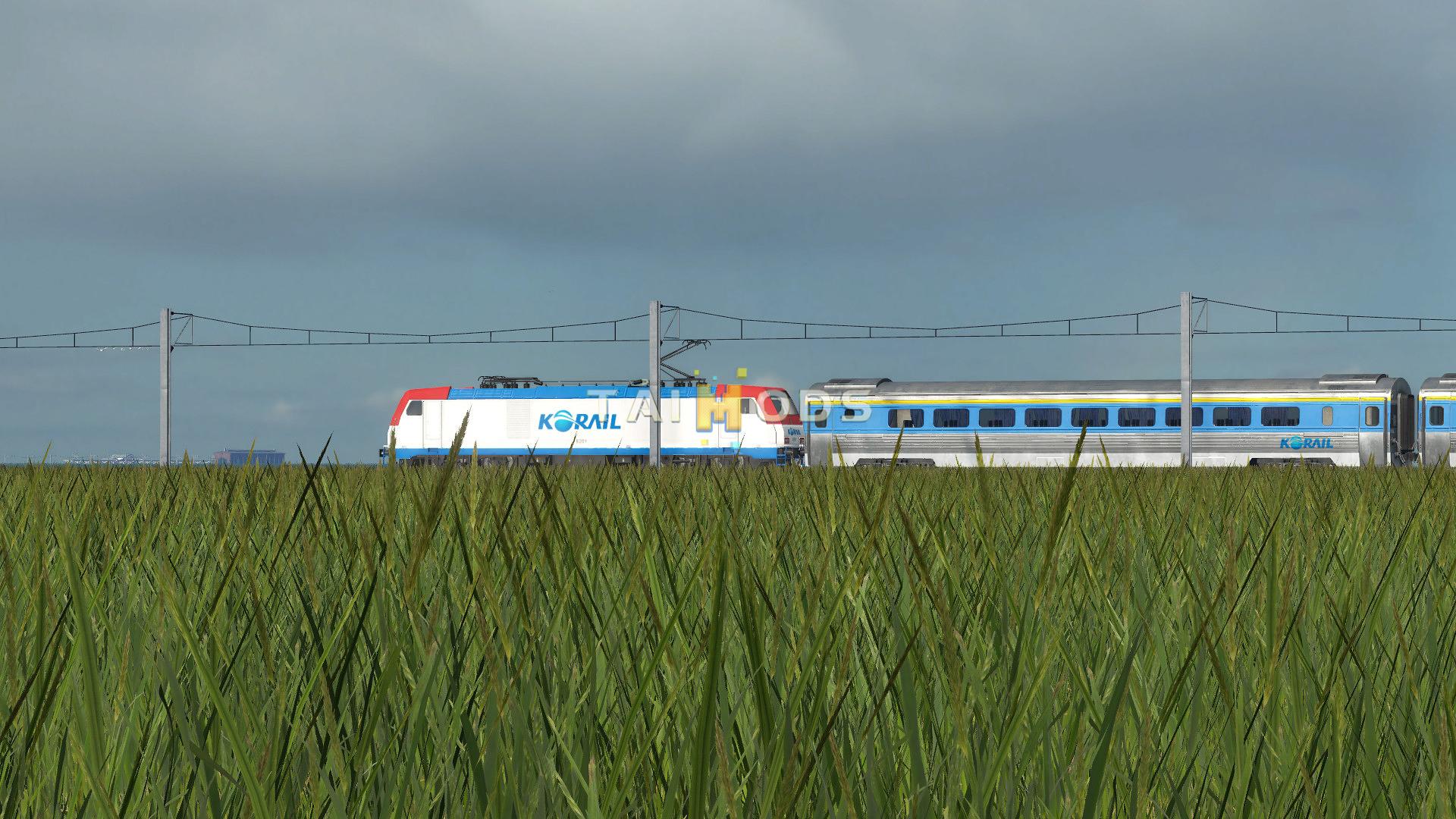 Transport Fever 2 - Korail Class 8200 Electric Locomotive Addon ()