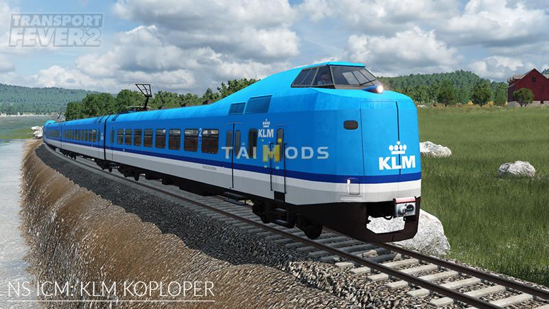 Transport Fever 2 - NS ICM Koploper: KLM () Transport Fever 2 - NS ICM Koploper: KLM ()