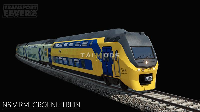 Transport Fever 2 - NS VIRM: Groene Trein () Transport Fever 2 - NS VIRM: Groene Trein ()