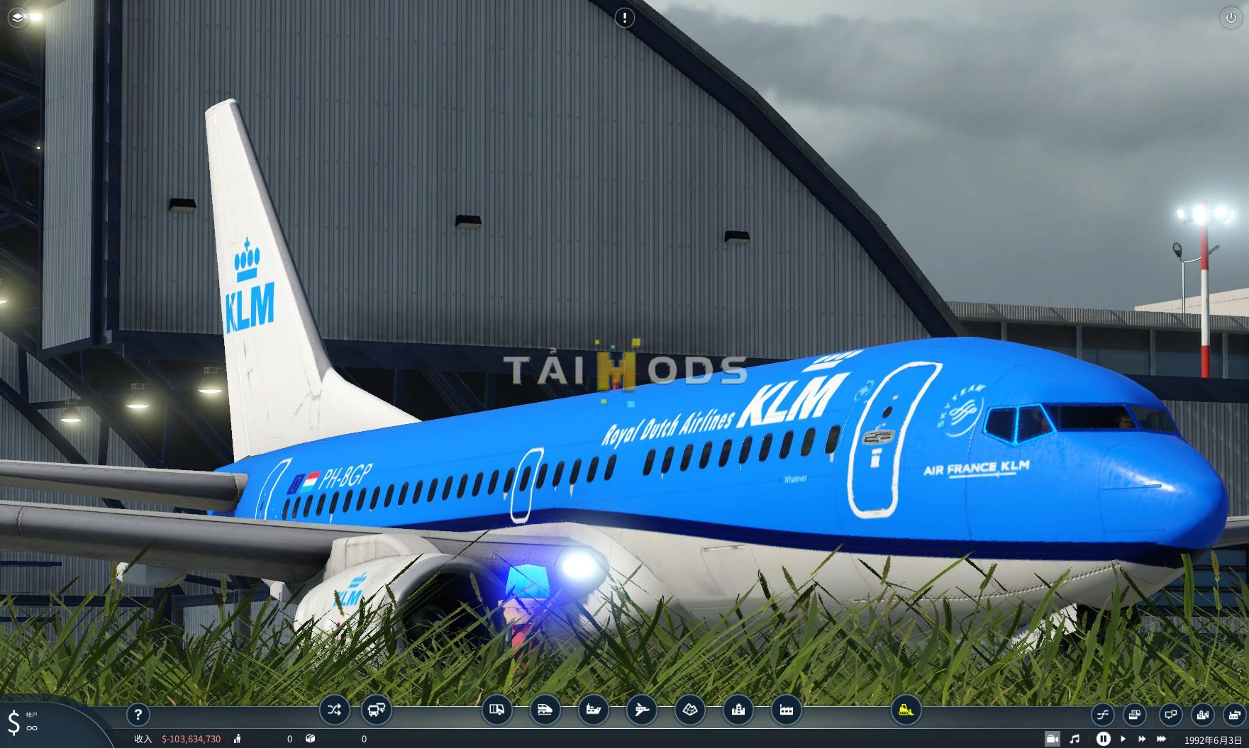 Transport Fever 2 - KLM Royal Dutch Airlines Boeing 737-700 () Transport Fever 2 - KLM Royal Dutch Airlines Boeing 737-700 ()