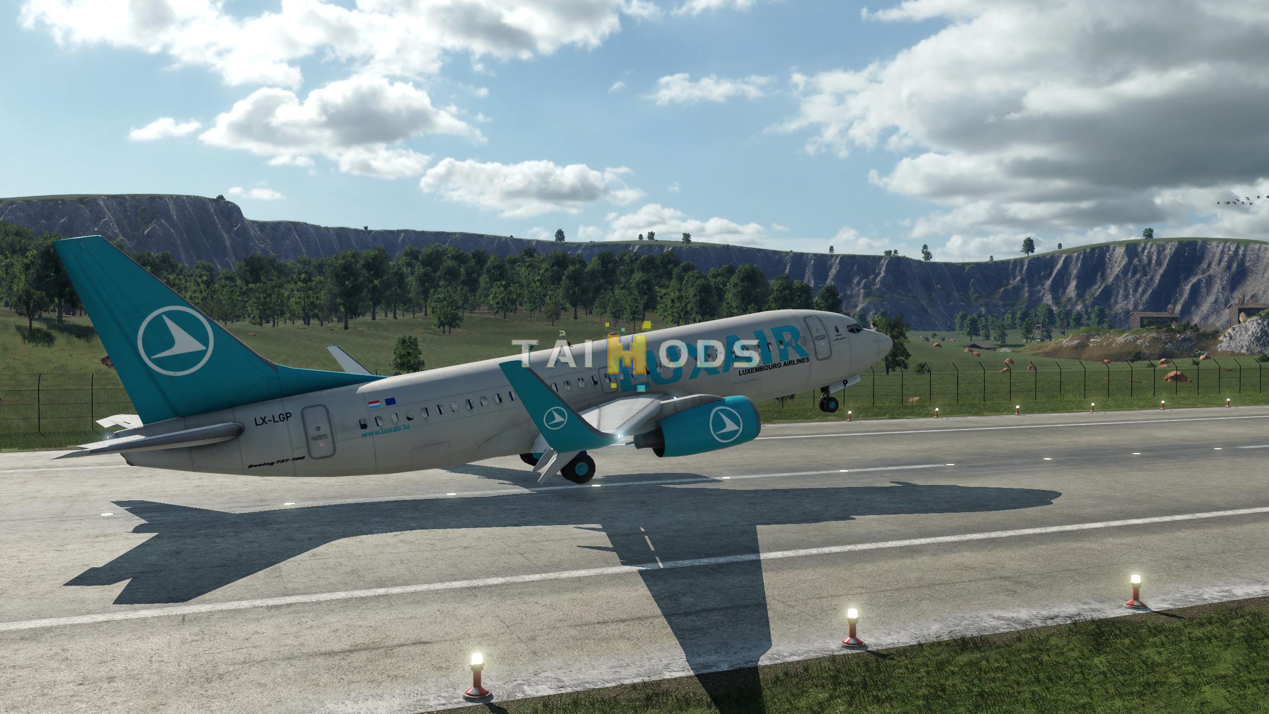 Transport Fever 2 - Boeing 737-700 Luxair () Transport Fever 2 - Boeing 737-700 Luxair ()