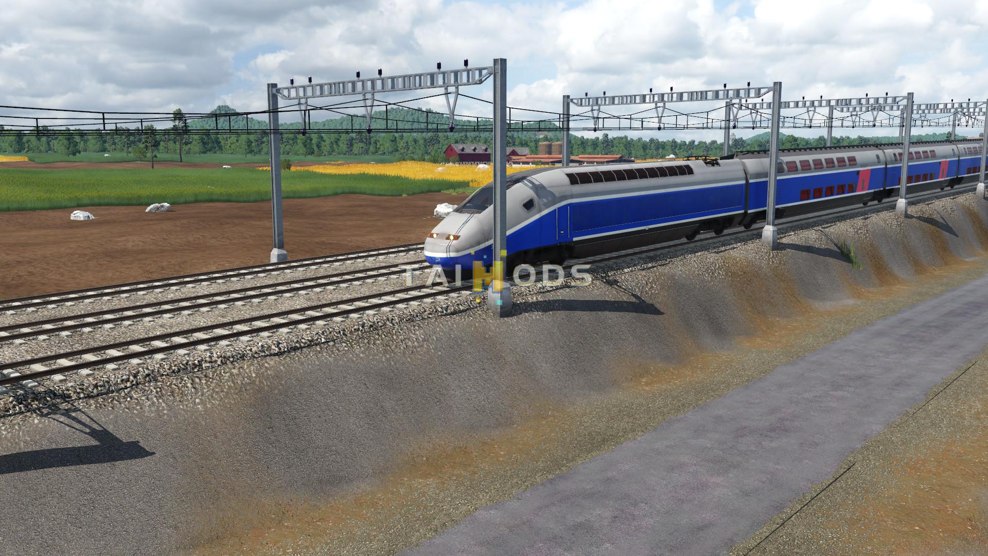 Transport Fever 2 - TGV Duplex () Transport Fever 2 - TGV Duplex ()