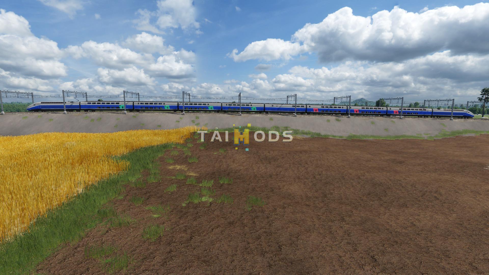 Transport Fever 2 - TGV Duplex () Transport Fever 2 - TGV Duplex ()