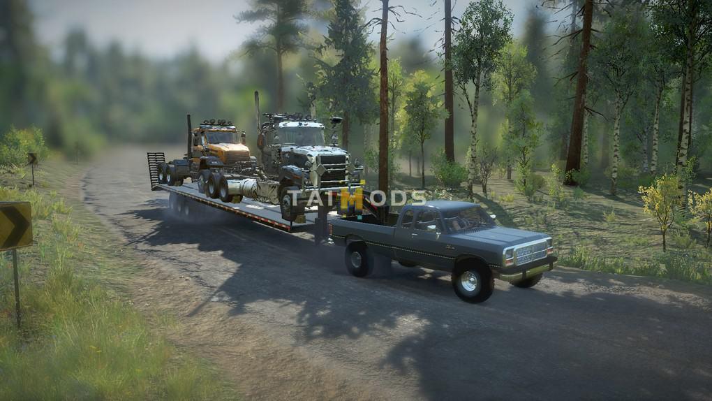SnowRunner - 1993 Dodge Ram Cummins V1.0 (V13.9) SnowRunner - 1993 Dodge Ram Cummins V1.0 (V13.9)