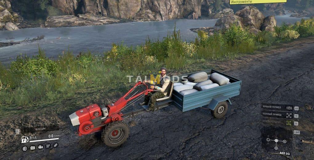 SnowRunner - Motoblock Zarya 151 V1.0 (V5.4)
