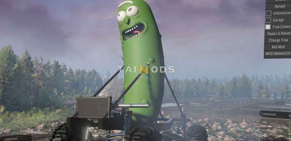 SnowRunner - Frogs Pickle Rick Mobile (Parade Float) V1.0 (V10.1) SnowRunner - Frogs Pickle Rick Mobile (Parade Float) V1.0 (V10.1)