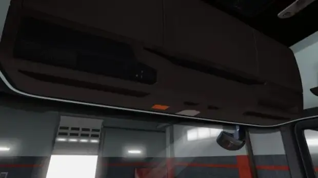 ETS2 - Scania S & R Black - White Interior V1.0