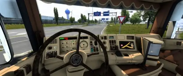 ETS2 - RJL 4Series Cream&Brown Interior V1.0 ETS2 - RJL 4Series Cream&Brown Interior V1.0