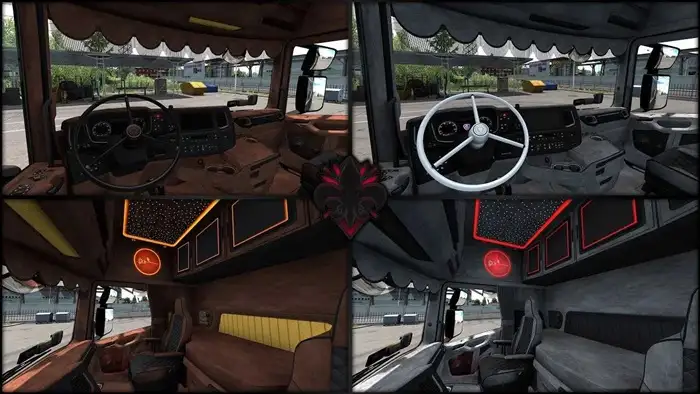 ETS2 - Scania NextGen S/R Interior Pack V3.0 ETS2 - Scania NextGen S/R Interior Pack V3.0