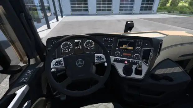 ETS2 - Actros Plus: New Actros MP4 Cabin Overhaul v1.1 ETS2 - Actros Plus: New Actros MP4 Cabin Overhaul v1.1