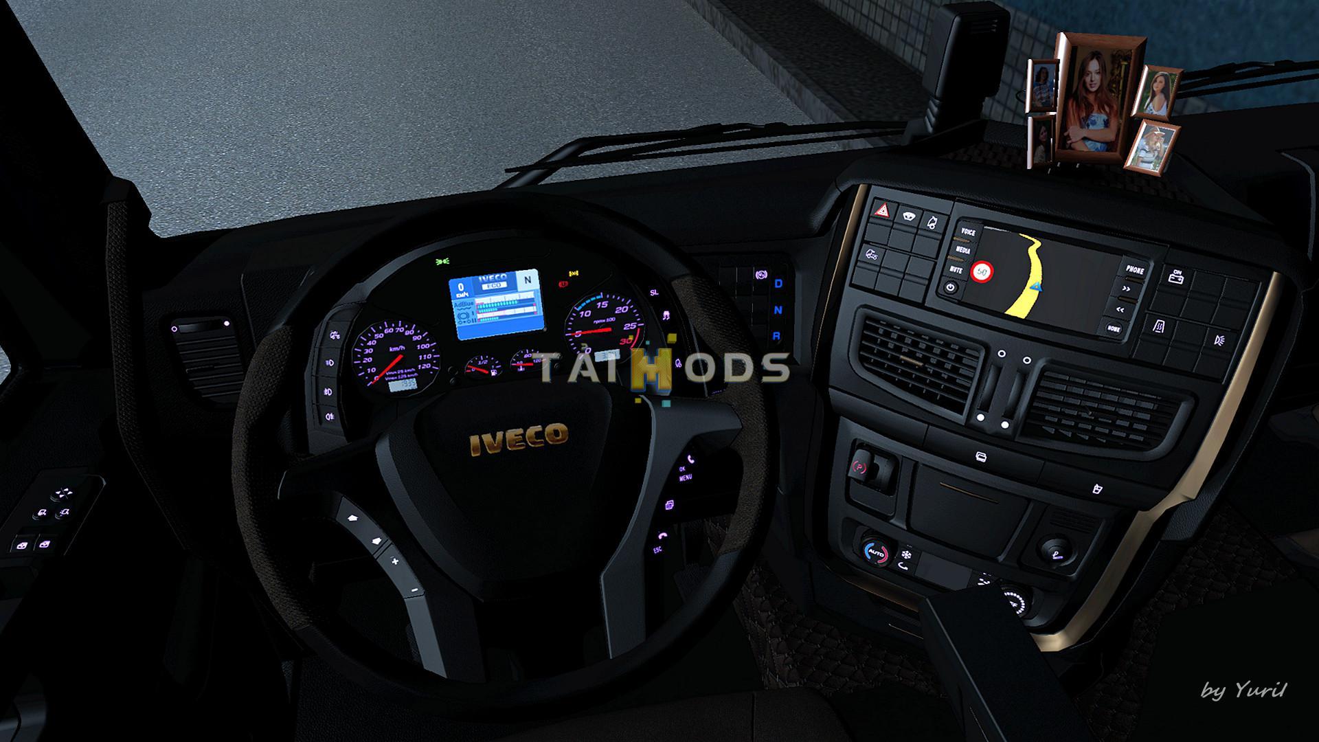 ETS2 - Dashboard Light Iveco Hi-Way Pack V0.9 (1.39.x) ETS2 - Dashboard Light Iveco Hi-Way Pack V0.9 (1.39.x)