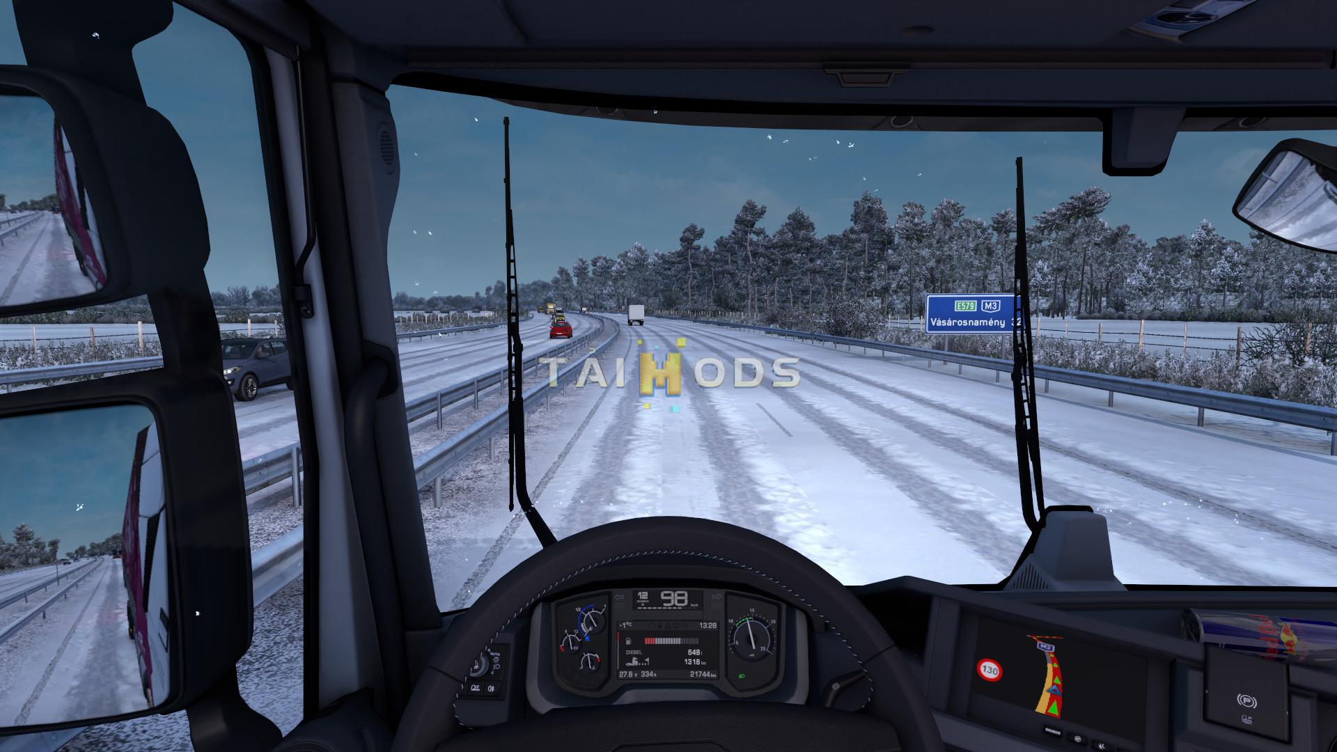 ETS2 - Renault Range T Alternate Dashboard Computer (1.39.x) ETS2 - Renault Range T Alternate Dashboard Computer (1.39.x)