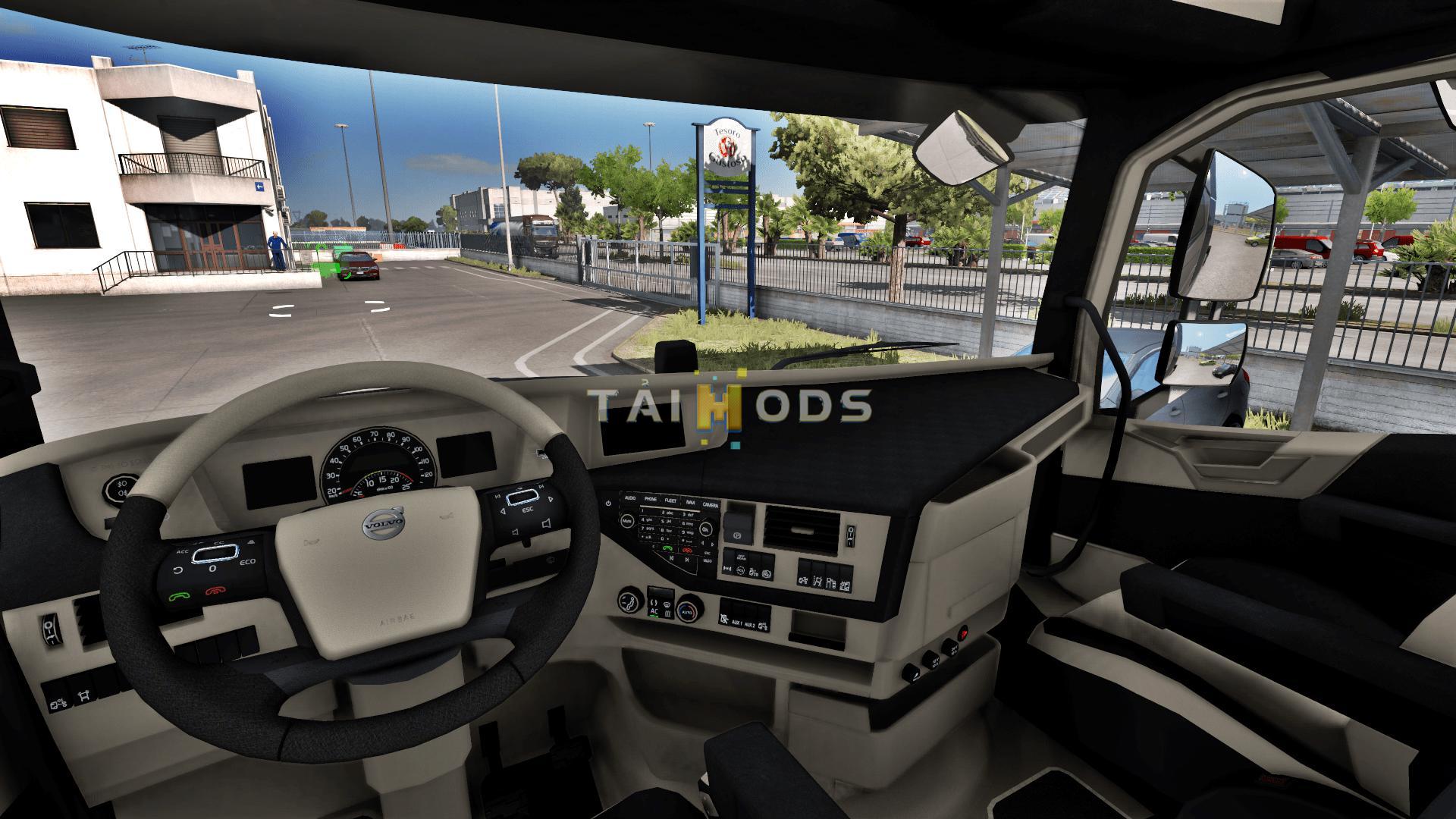ETS2 - Volvo FH16 2012 Beige - Dark Grey Interior (1.39.x) ETS2 - Volvo FH16 2012 Beige - Dark Grey Interior (1.39.x)