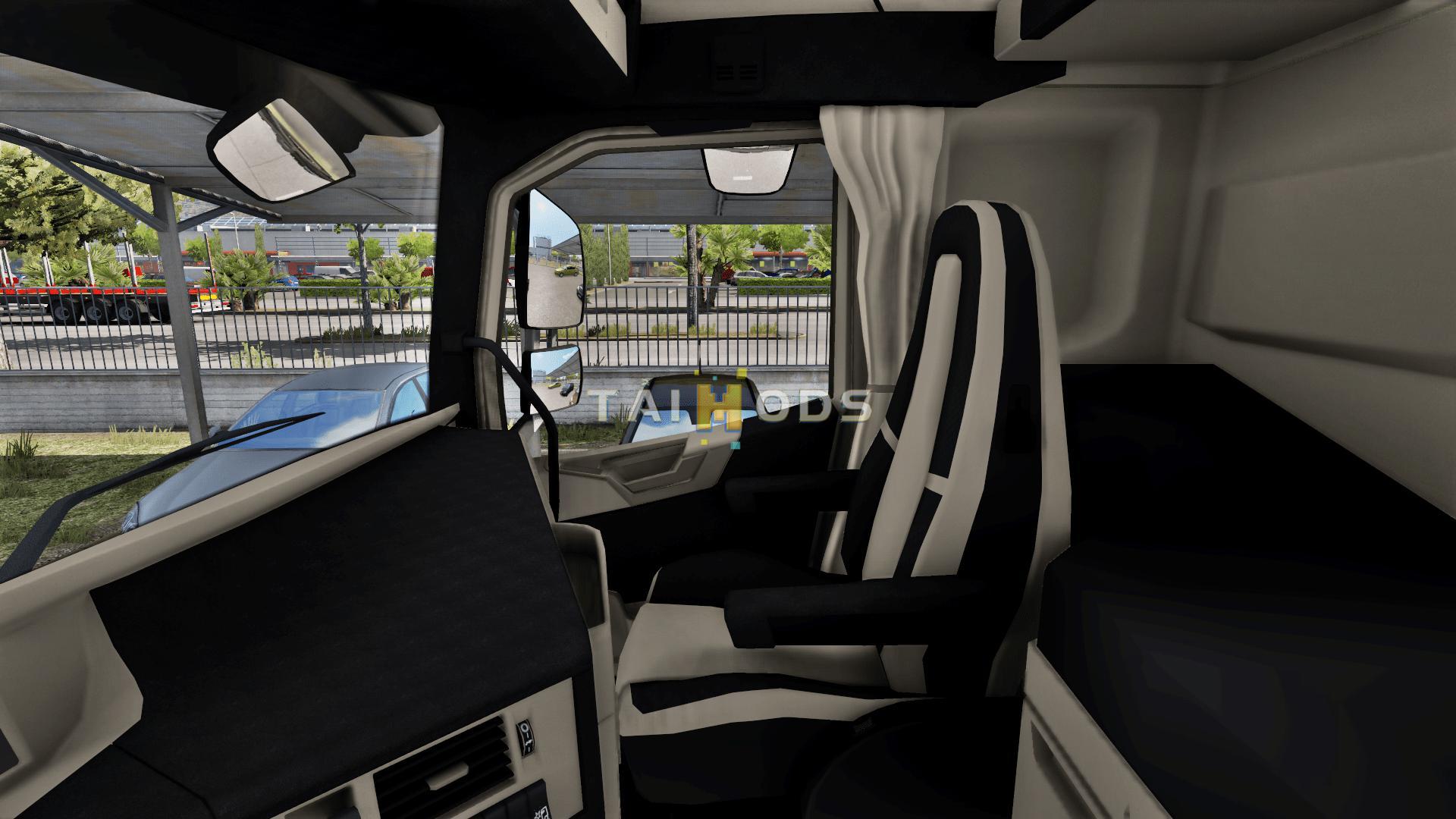 ETS2 - Volvo FH16 2012 Beige - Dark Grey Interior (1.39.x) ETS2 - Volvo FH16 2012 Beige - Dark Grey Interior (1.39.x)